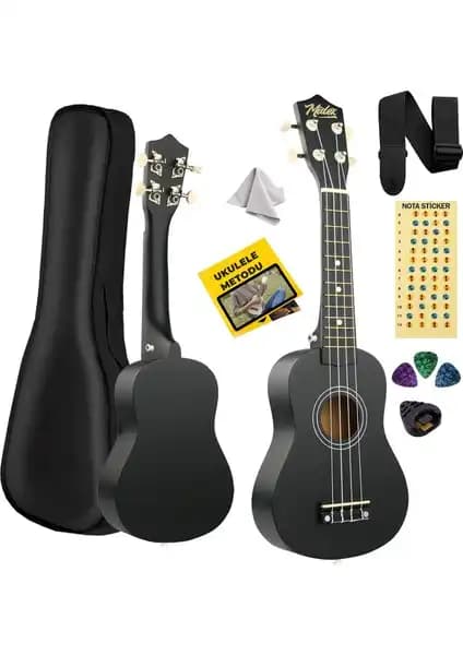 Midex UKX-500GR ve UKX-901BK Soprano Ukulele Modellerinin Detaylı Karşılaştırması 2