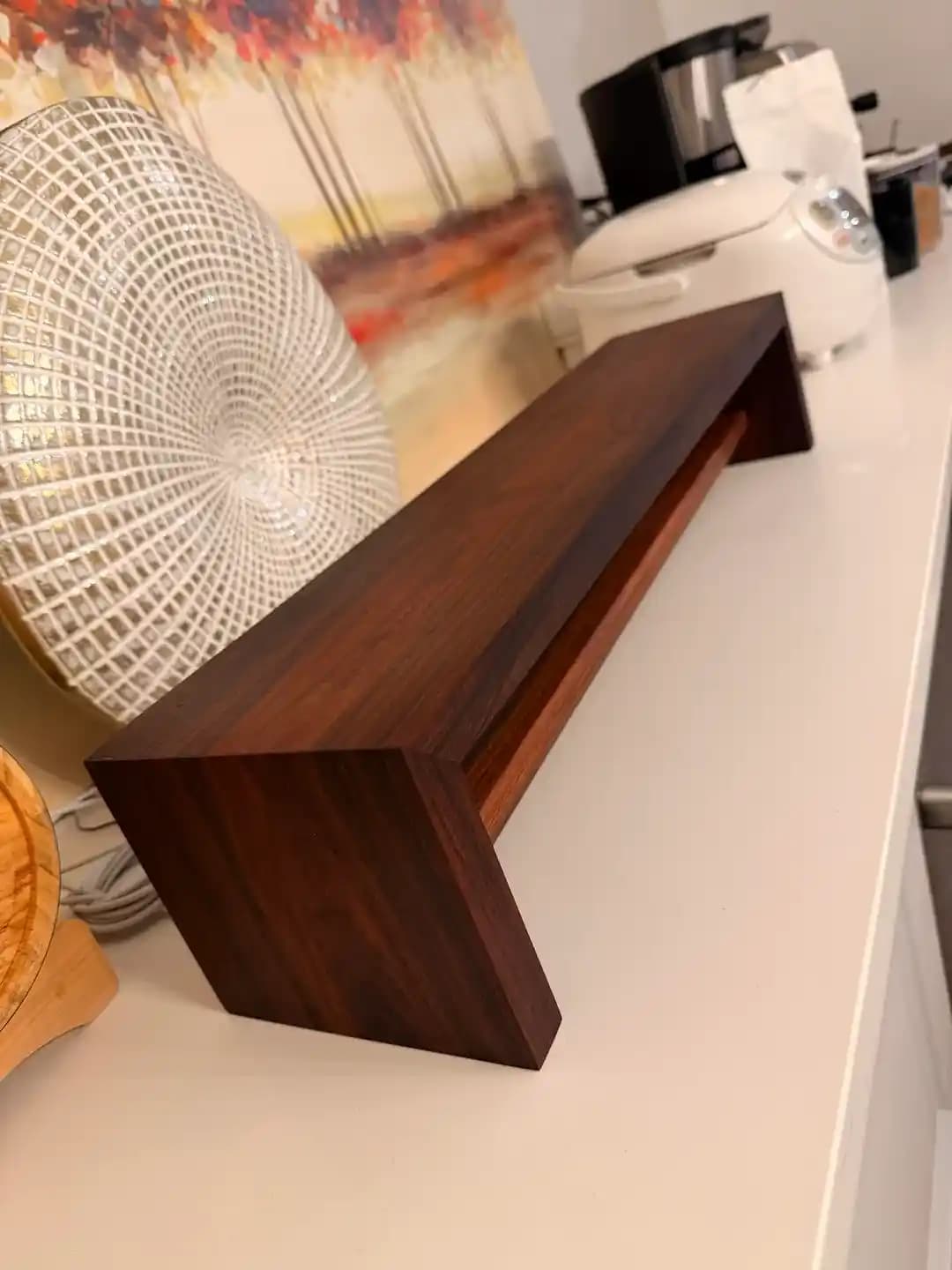 Morado (Bolivyan Gül Ağacı) ile Waterfall Ahşap Kenar İşleme Projesi Detayları