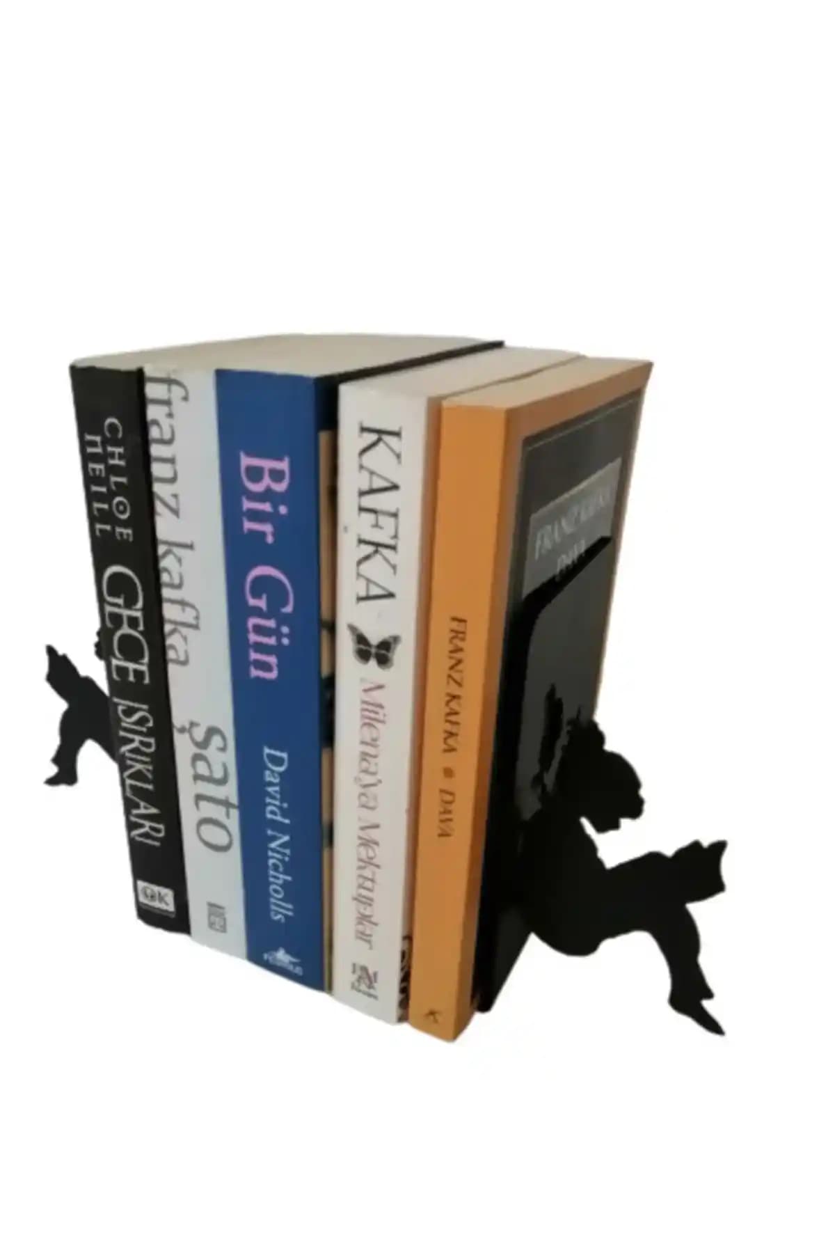 Modern ve Dayanıklı Metal Kitap Tutucu ile Kitaplarınızı Şık Bir Şekilde Sergileyin