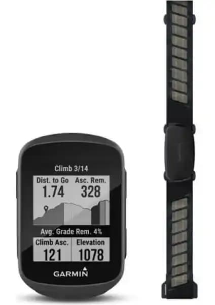 Garmin Edge 130 Plus Bundle: Kompakt ve Dayanıklı Bisiklet GPS Bilgisayarı