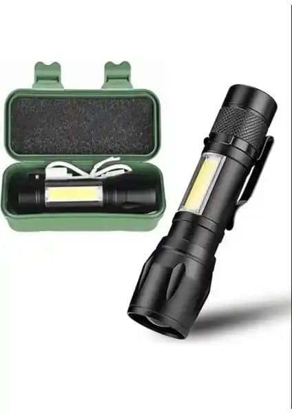 Kenko Ultra Güçlü USB Şarjlı El Feneri: Yüksek Performans ve Taşınabilirlik Özellikleri