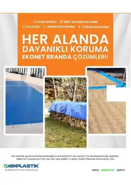 Naksan Naylon Branda 3x5 M: Dayanıklı ve Çok Yönlü Koruyucu Örtü