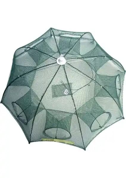 Sea Horse Şemsiye Tuzak 8 Göz: Pratik ve Dayanıklı Balıkçılık Ekipmanı