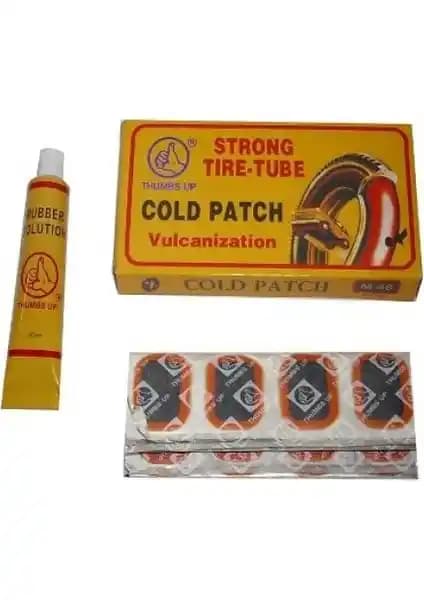 THUMPS UP Bisiklet Yama Seti 48'li Güçlü ve Güvenilir Patlak Onarım Çözümü