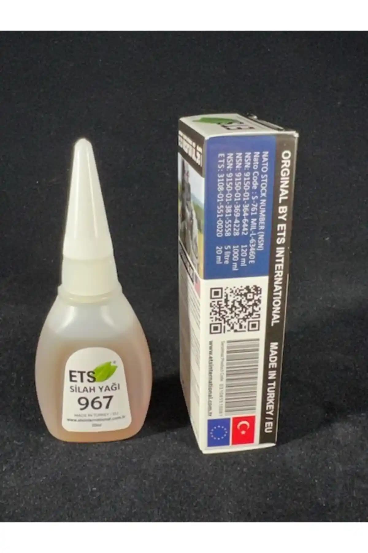 ETS Silah Temizlik ve Bakım Yağı 967 CLP: Çok Fonksiyonlu Silah Bakım Çözümü