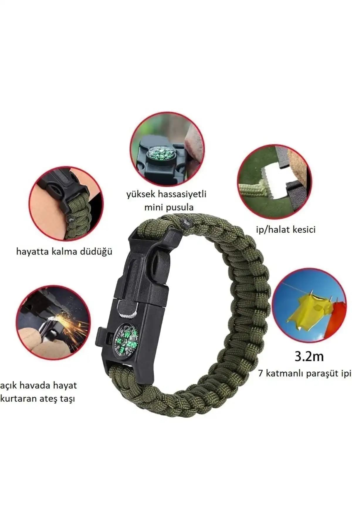 Ht Sağlık Bileklik: Çok Yönlü ve Güvenilir Acil Durum Yardımcısı Çeşitli Outdoor ve Güvenlik Kullanımları İçin