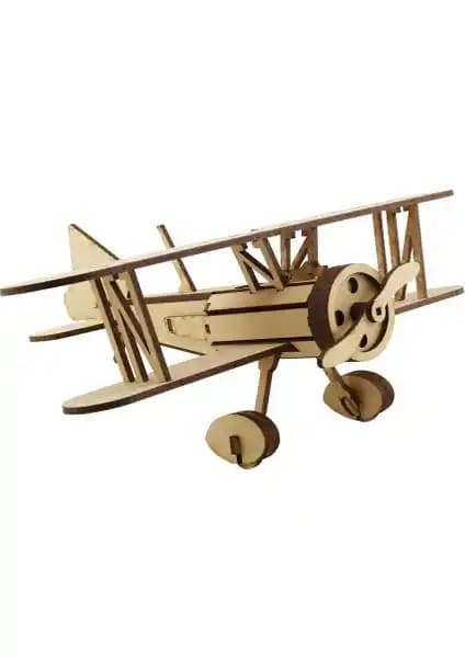 3D Ahşap Curtiss Goshawk Uçak Maketi Detayları ve Kullanım Özellikleri
