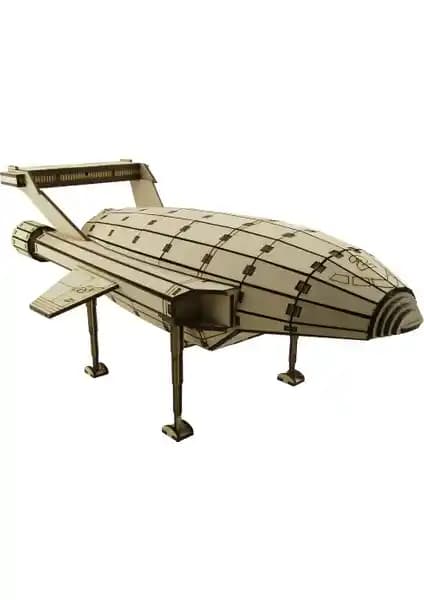 3D Ahşap TB 2 Aracı Maketi: Eğlenceli ve Eğitici Model Seti Yetişkin ve Çocuklar İçin