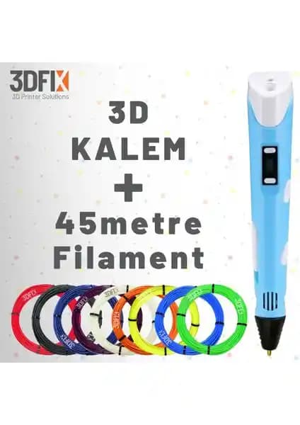 3DFIX 3D Kalem ile Yaratıcılığınızı Geliştirin ve Farklı Projeler Tasarlayın