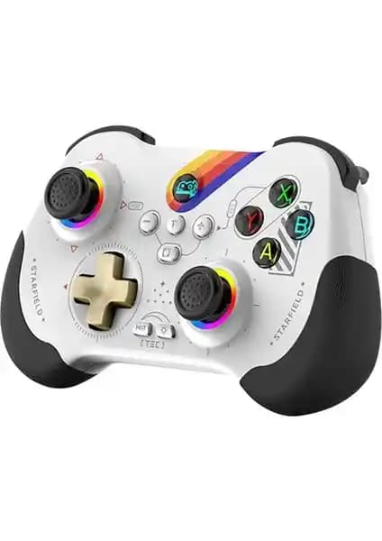 Adalia Z01 RGB Kablosuz Oyun Denetleyicisi Çok Platform Uyumu ve Yüksek Performans Özellikleriyle