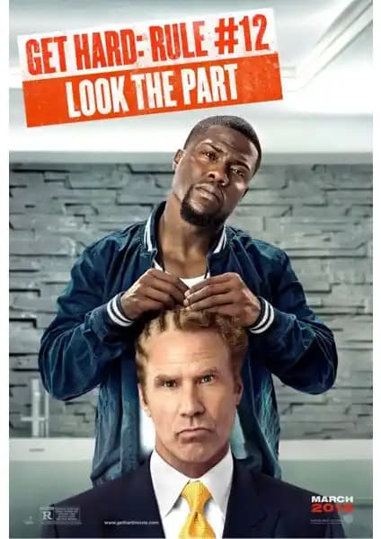 Aktüel Get Hard 2015 Poster 70x100 cm yüksek çözünürlüklü ve dayanıklı duvar dekorasyonu