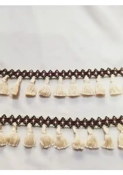 Altay Aksesuar Çam Model Desenli Püskül Saçak Dekoratif ve Dayanıklı Tasarım