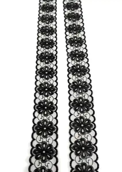 Altay Aksesuar Tasarımı Çiçek Desenli Polyester Güpür Dantel Ürünü Özellikleri ve Kullanım Alanları