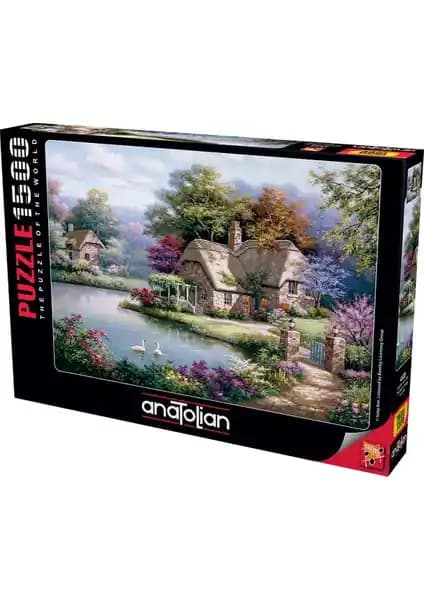 Anatolian 1500 Parçalık Puzzle Kuğular ve Kır Evi Detaylı İnceleme ve Özellikleri
