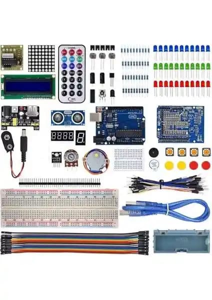 Arduino Uno R3 Başlangıç Seti ile Elektronik ve Robotik Projelerine Başlayın