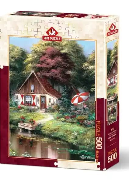Art Puzzle Pazar Kahvaltısı 500 Parça Puzzle Zekâ ve Dekorasyon İçin Uygun Ürün