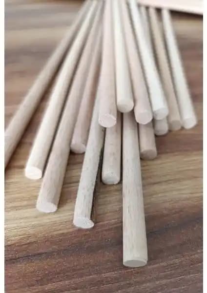 Baston Sarayı 10 mm Kavela Çubuk: Dayanıklı ve Çok Yönlü Ahşap Çubuk Ürünü