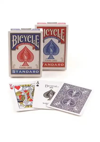 Bicycle Standart Index Poker İskambil Kartı Destesi Kaliteli ve Dayanıklı Oyun Kartları
