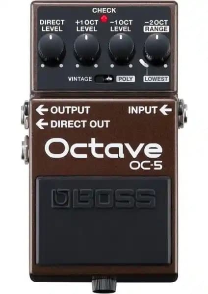 Boss OC-5 Octave Pedalı: Profesyonel Müzik Performansları İçin Gelişmiş Efekt Seçeneği