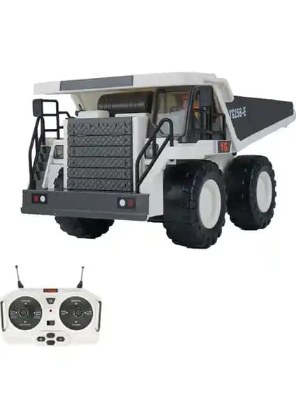 Buyfun RC Damperli Kamyon 1/24 - Gerçekçi ve Dayanıklı Uzaktan Kumandalı İnşaat Kamyonu
