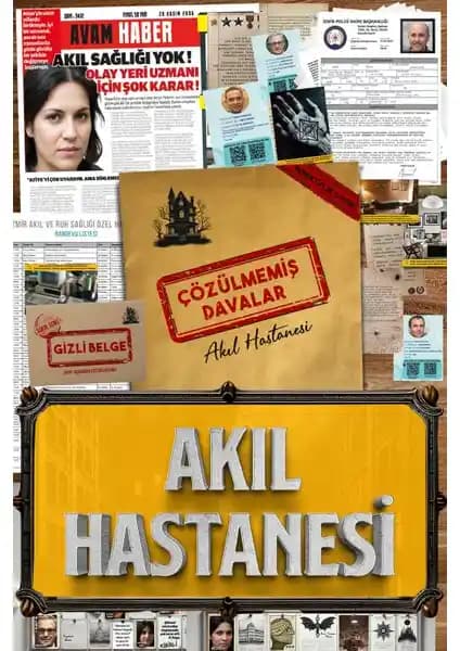 Çözülme<miş> Davalar Akıl Hastanesi Dedektiflik Oyunu: Zeka ve Analiz Becerilerini Geliştiren Eğlenceli Oyun
