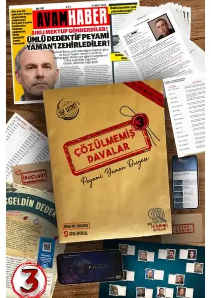 Çözülme<miş> Davalar Dedektiflik Oyunu: Gizemi Çözmek için Zeka ve Dikkat Gerektiren Macera