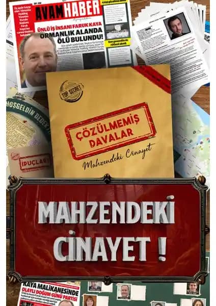 Çözülme<miş> Davalar: Gerçekçi Dedektiflik ve Gizemli Cinayet Çözme Oyunu