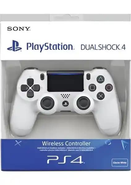 Crk Teknoloji PS4 Dualshock 4 V2 Beyaz Oyun Kumandası Gelişmiş Tasarım ve Özellikler