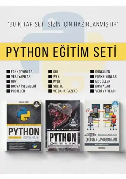 Dikeyeksen Python Eğitim Seti ile Programlamada Uzmanlaşma Fırsatı