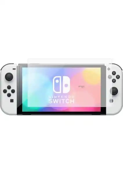 Engo Nintendo Switch OLED 7 İnç Mat Ekran Koruyucu ile Oyun Deneyiminizi Güvence Altına Alın