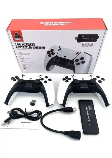 Ensiga 4K Kablosuz Retro Oyunlar Game Stick ile Yüksek Çözünürlükte Nostaji Deneyimi