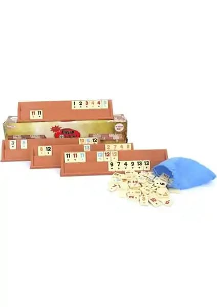 Eser Dayan Okey Büyük Boy Melamin Taşlı Takım Dayanıklı ve Estetik Tasarım