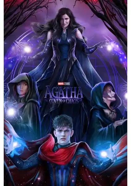 Fidelyo Tasarım 2024 Koleksiyonu Agatha All Along Posterleriyle Modern Ev Dekorasyonu