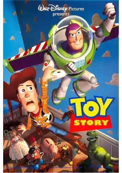 Fidelyo Tasarım Toy Story 1995 Poster ile Evinize Sanat ve Şıklık Katın
