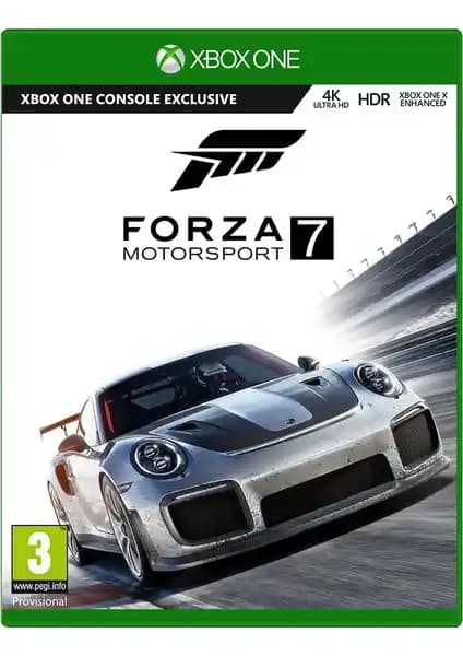 Forza 7 Motorsport Xbox One için yüksek performans ve gerçekçilik odaklı en iyi yarış simülasyonu oyunu