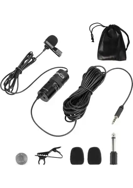 Hepa Merz HM1C Youtuber Yaka Mikrofonu: Yüksek Kaliteli ve Taşınabilir Ses Çözümü