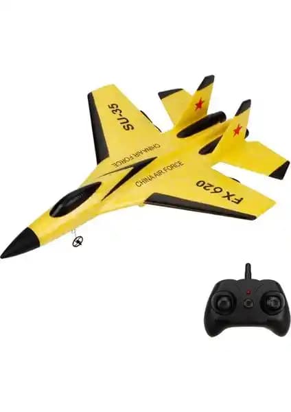 Hulv Su 35 RC Uçak Uzaktan Kumanda ile Yüksek Performans ve Kolay Kullanım