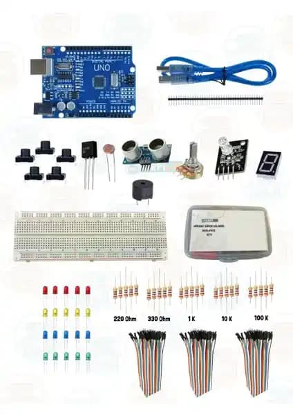 Kirpilab Arduino Başlangıç Seti ile Elektronik ve Kodlama Dünyasına Adım Atın