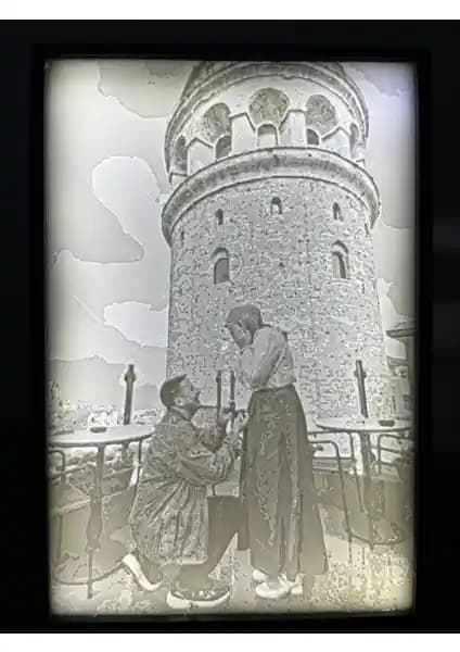 Kişiye Özel 3D Baskı Litofan Işıkla Beliren Fotoğraf Dekoratif Ürün