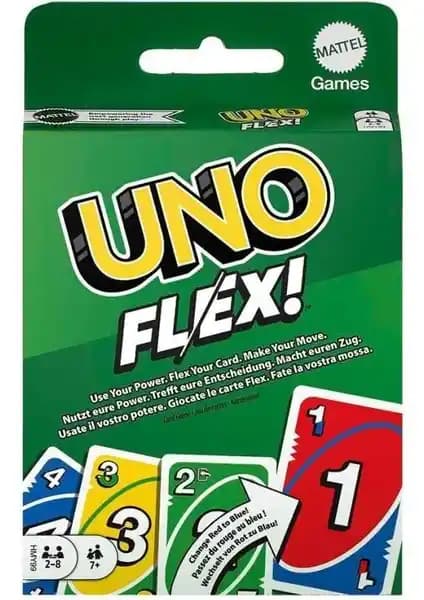 Mattel HMY99 Uno Flex Kartlar: Yenilikçi Renk Değiştirme ve Güç Kartlarıyla Eğlence
