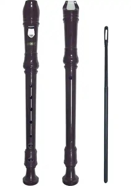 Midex FL-8BN Kahverengi Blok Flüt: Dayanıklı ve Estetik Müzik Enstrümanı