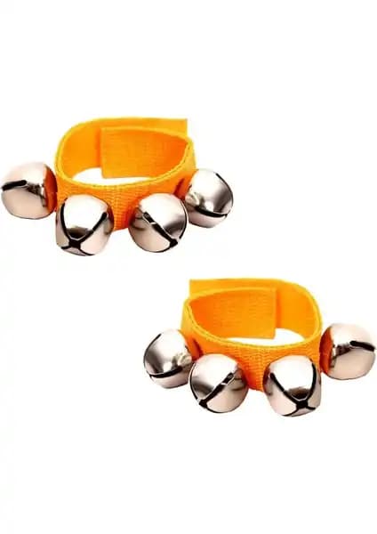 Midex ORF-PLT-04YL Ritim Seti Bilek Zili Sarı: Müzik ve Ritim Çalışmaları İçin Pratik Aksesuar