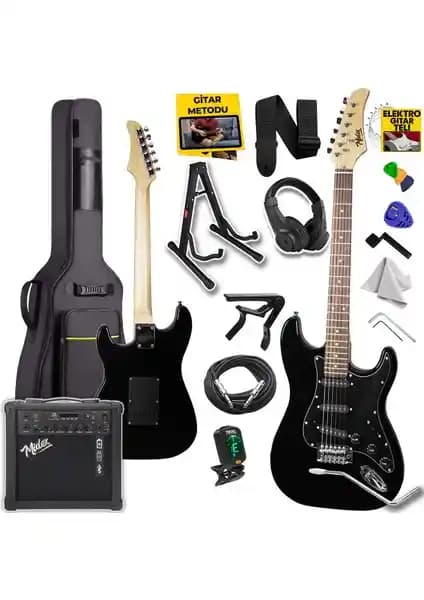 Midex RPH-30BK Gül Ağacı Klavyeli Elektro Gitar Seti Detaylı İnceleme ve Kullanıcı Yorumları