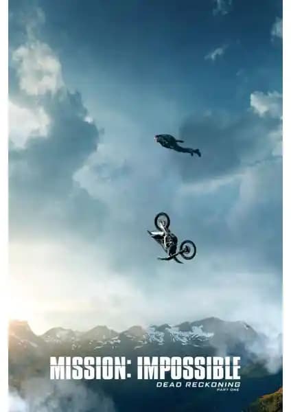 Mission Impossible Dead Reckoning Part One Poster Dekoratif ve Dayanıklı Yüksek Kalite Afiş