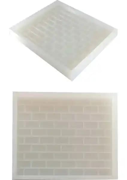 Nana Art Minyatür Pürüzlü Duvar Silikon Kalıp ile Yaratıcı Dekorasyon ve El İşleri Projeleri