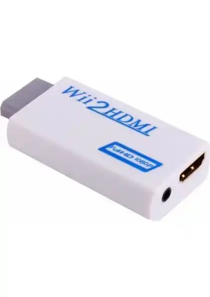 Nintendo Wii için HDMI TV Kablo Çevirici Adaptör ile Görüntü ve Ses Kalitesini Artırın
