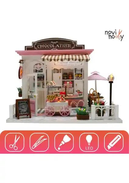 Novi Minyatür Maket Ev Kiti: Yaratıcı Dekorasyon ve Hobi İçin Detaylı Set