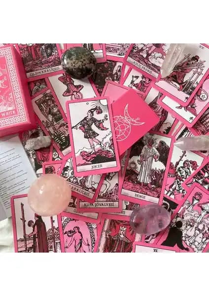 Planet Butik Regin Pink Rider Waite Tarot Destesi: Sanat ve Spiritüelliğin Buluşması