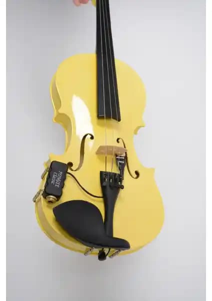 Pongee Clasis Model Keman Manyetik Pickup ile Profesyonel Ses Kalitesi