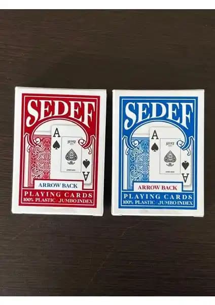 Sedef Jumbo Poker Kartı Seti Yüksek Kalite ve Dayanıklılık Sunar